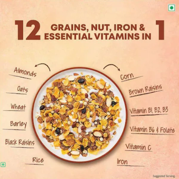 Kelloggs Muesli Nuts Delight 12 in 1 Power Breakfast-750gm
