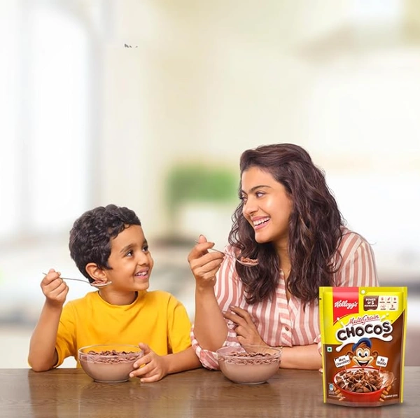 Kelloggs MultiGrain Chocos Breakfast Cereal-250gm