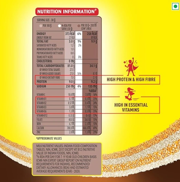 Kelloggs MultiGrain Chocos Breakfast Cereal-250gm