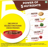 Kelloggs Multigrain Chocos, More Chocolatey|No Maida - 385gm