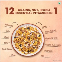 Kelloggs Muesli Nuts Delight, 12 in 1 Power Breakfast, 500gm