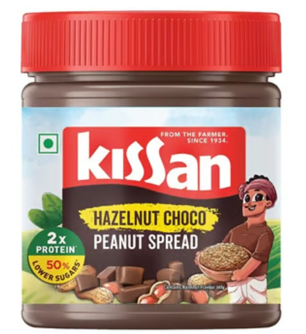 Kissan Hazelnut Choco Peanut Spread - 350gm