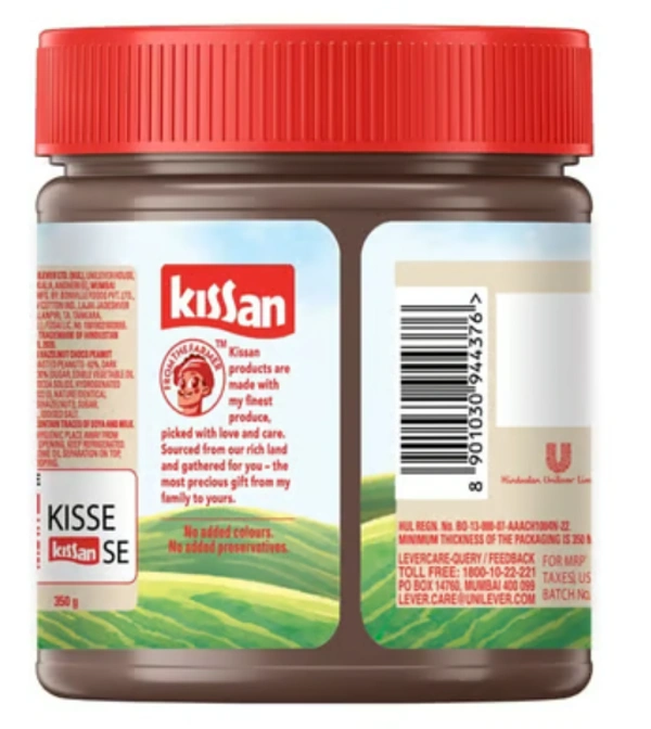 Kissan Hazelnut Choco Peanut Spread - 350gm