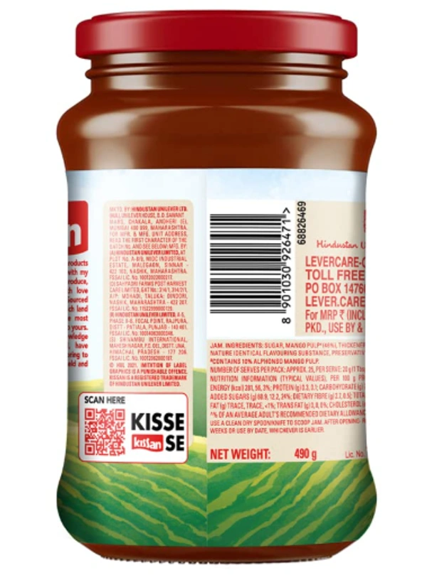 Kissan Mango Jam - 490gm