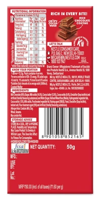 Nestle KitKat Rich Chocolate Coated Wafer - 50gm