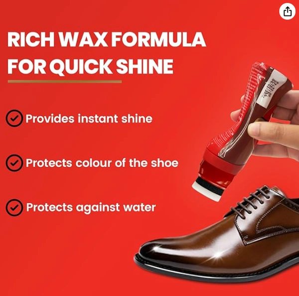 Kiwi Instant Polish, Brown Leather-75ml