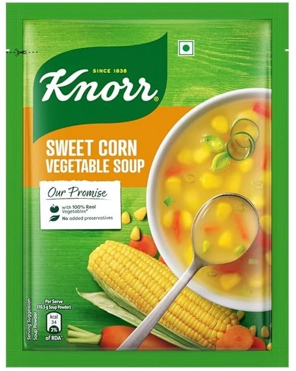 Knorr Sweet Corn Vegetable Soup-42gm