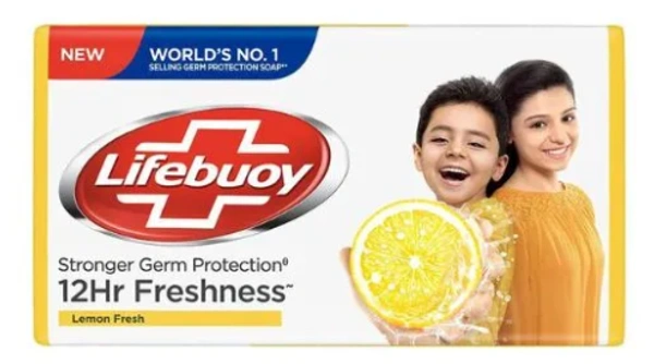 Lifebuoy Lemon Aloe Fresh, 12 Hour Freshness-100gm