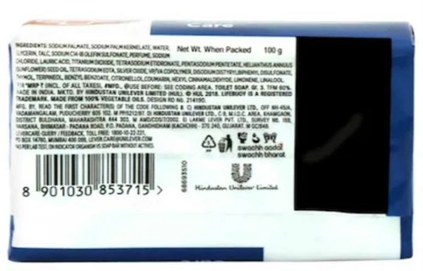 Lifebuoy Silver Shield Formula, 100% Stronger Germ Protection Care-100gm