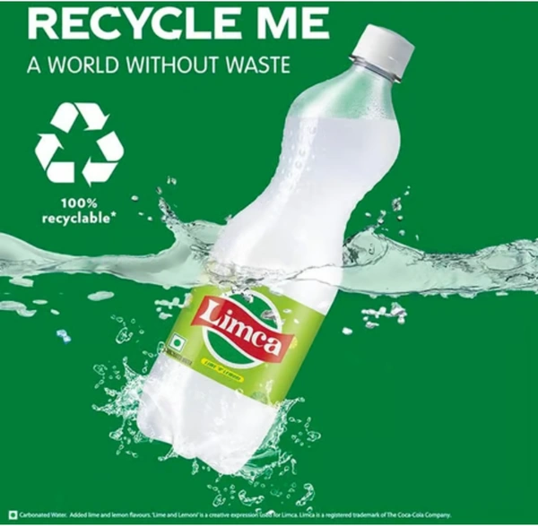 Limca Lime & Lemon Flavoured Soft Drink, 750ml Pet Bottle