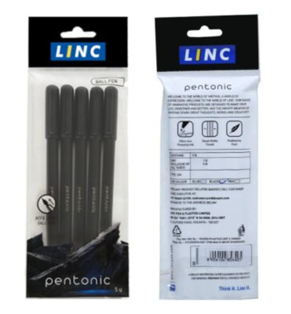 Linc Pentonic Gell Pens-1pac(5N)