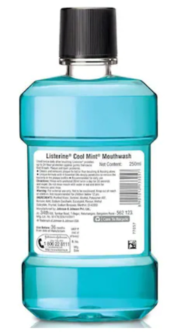 Listerine Cool Mint Mouthwash-250ml