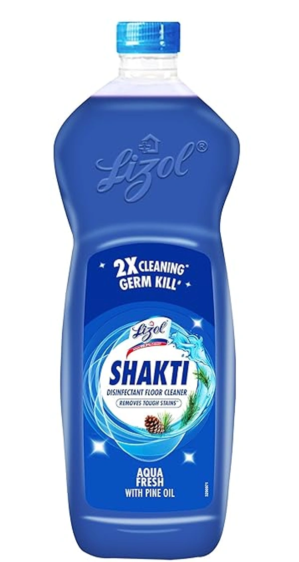 Lizol Shakti Disinfectant Floor Cleaner, Aqua Fresh with Pine Oil - 450ml