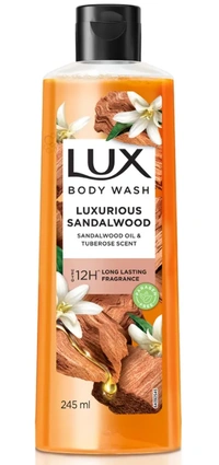 Lux Body Wash Luxurious SandalWood Oil & Tuberose Scent-245ml
