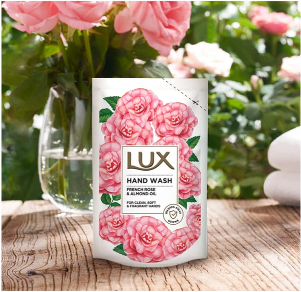 Lux Hand Wash French Rose & Almond Oil, Handwash - 675ml
