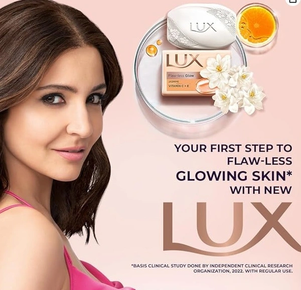 Lux Flaw-less Glow Jasmine Vitamin C+E-75gm
