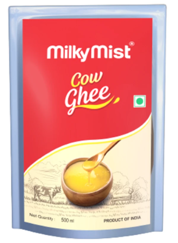 Milky Mist Cow Ghee / Tuppa, Ghee Special Grade - 500ml