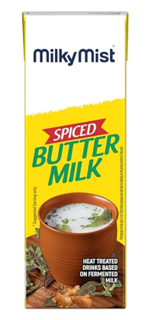 Milky Mist Spiced Butter Milk, Probiotic Buttermilk - 200ml