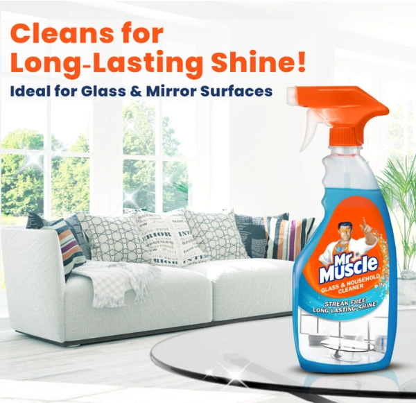Mr Muscle Streak Free Shine, Glass Cleaner - 500ml