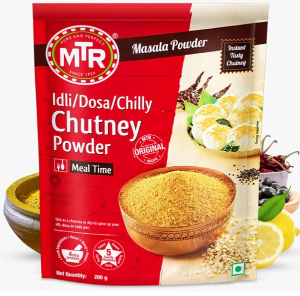 MTR Idli / Dosa / Chilli Chutney Powder - 100gm