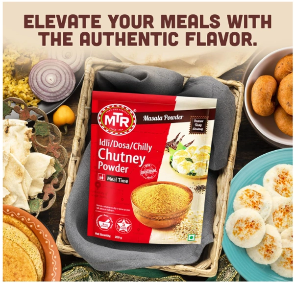 MTR Idli / Dosa / Chilli Chutney Powder - 100gm