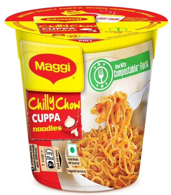 Maggi Chilly Chow Cuppa / Cup noodles-70gm