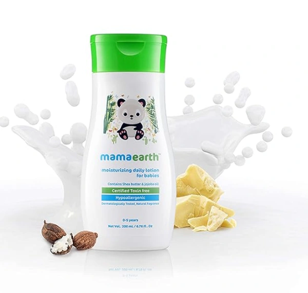 mamaearth moisturizing daily lotion for babies,0-5 years-200ml