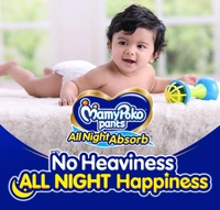 MamyPoko Pants, All Night Absorb|+50% Wider| Upto 12 Hours - Large(9-14kg)-44 Pants