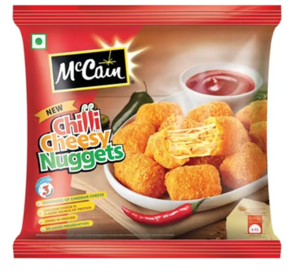 McCain Chilli Cheesy Nuggets - 250gm