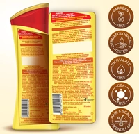 Meera Shampoo Strong & Healthy Kunkudukai & Badam - 180ml