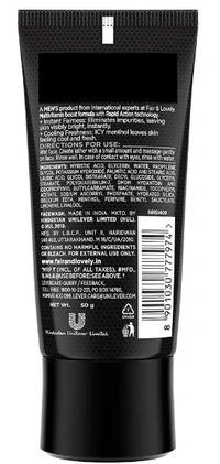 Fair & Lovely Mens Instant Brightness, Rapid Action Face wash-50gm
