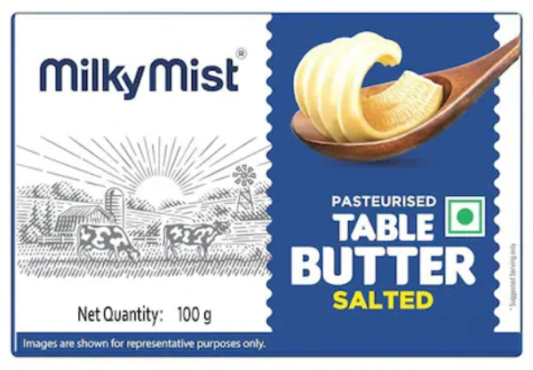 Milky Mist Table Butter -100gm