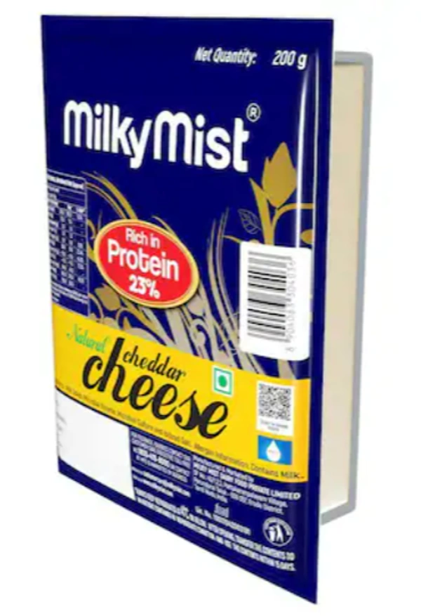 Milky Mist Cheddar Cheese-200gm