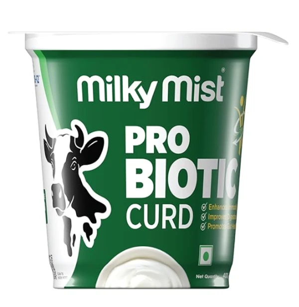 Milky Mist Pro Biotic Curd-400gm