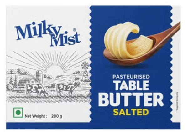 Milky Mist Table Butter-200gm