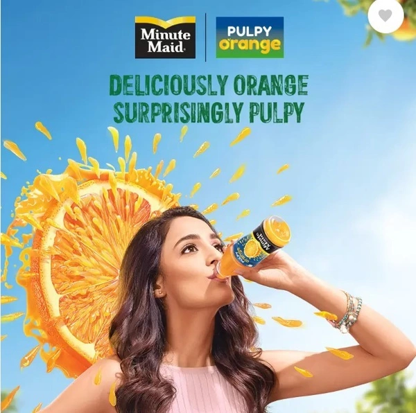 Minute Maid Pulpy Orange,250ml