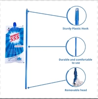 Monkey 555 Premium Double Clip Mop with stick-1pc