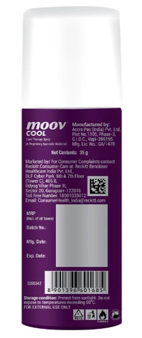 Moov Cool Therapy Spray - 35gm