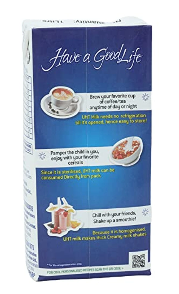 Nandini Good life Toned Long Life Milk, Tetra Pack - 500ml