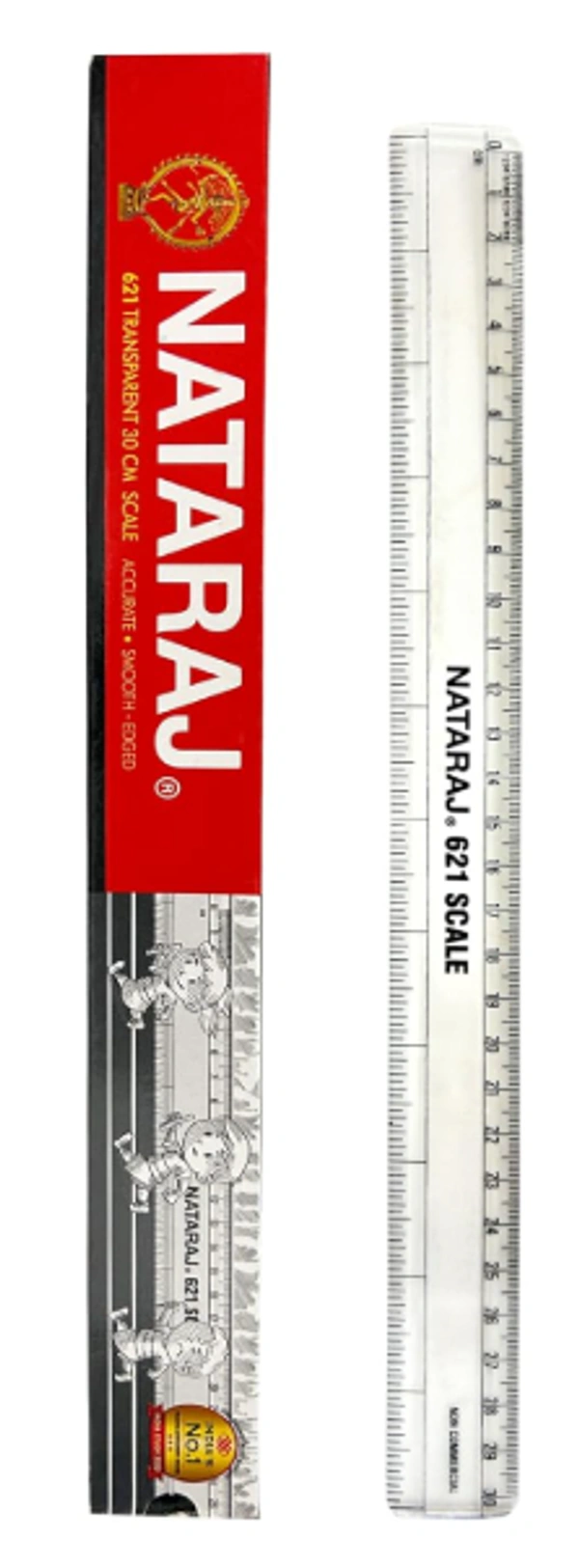 Nataraj 621 Transparent 30 cm Scale