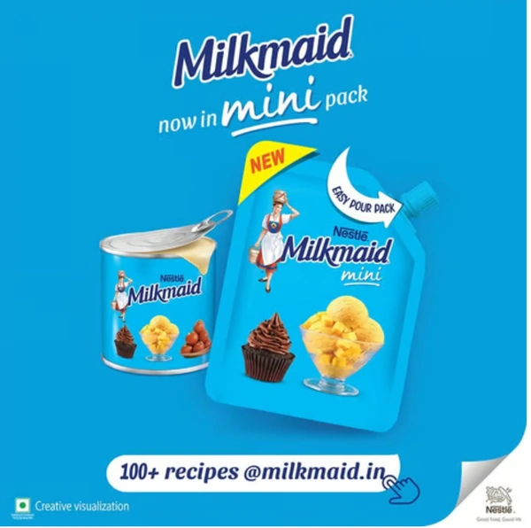 Nestle Milkmaid Mini, 100+ Recipes-210gm