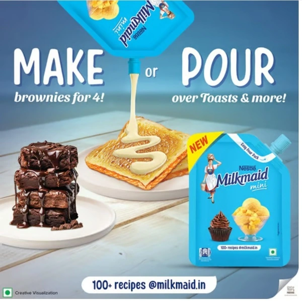 Nestle Milkmaid Mini, 100+ Recipes-210gm
