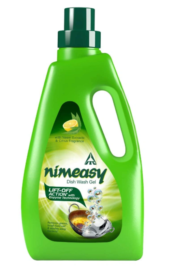 Nimeasy Dish Wash Gel, Neem Extracts & Citrus Fragrance - 250ml