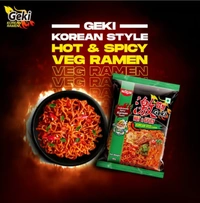 Nissan Hot & Spicy Korean Veg Flavour - 80gm