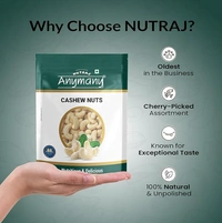 Nutraj Anymany Cashew Nuts,Whole-400gm