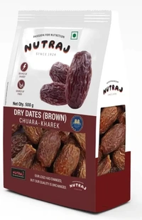 Nutraj Dry Dates (Brown), Chuara-Kharek-500gm