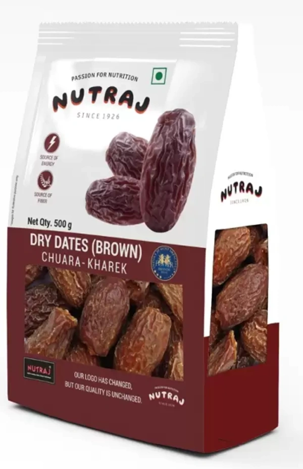 Nutraj Dry Dates (Brown), Chuara-Kharek-500gm