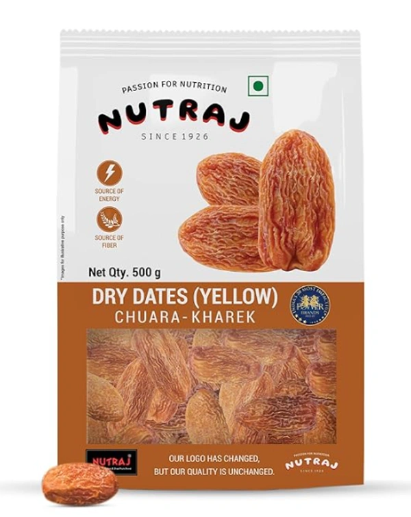 Nutraj Dry Dates (Yellow), 500gm