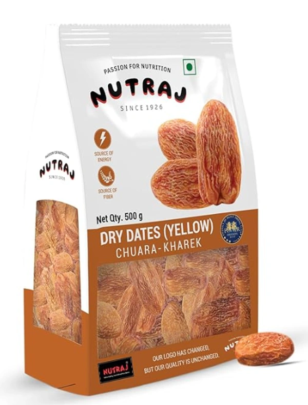 Nutraj Dry Dates (Yellow), 500gm