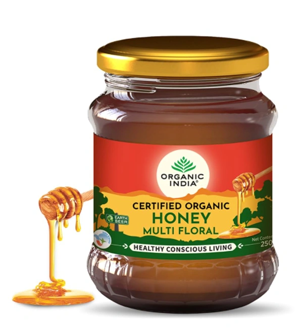 Organic India Honey Multi Floral - 250gm